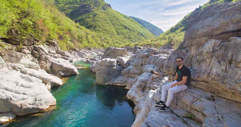 Shkoder Canyon near Prekal Shkoder