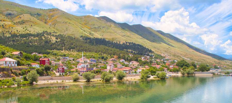 Bus from Shkoder to Shiroke and Zogaj