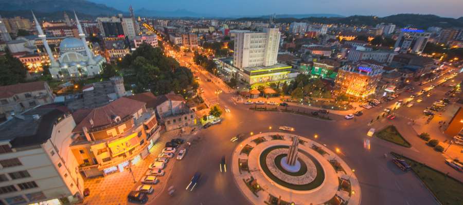 Where is the Shkoder bus station?