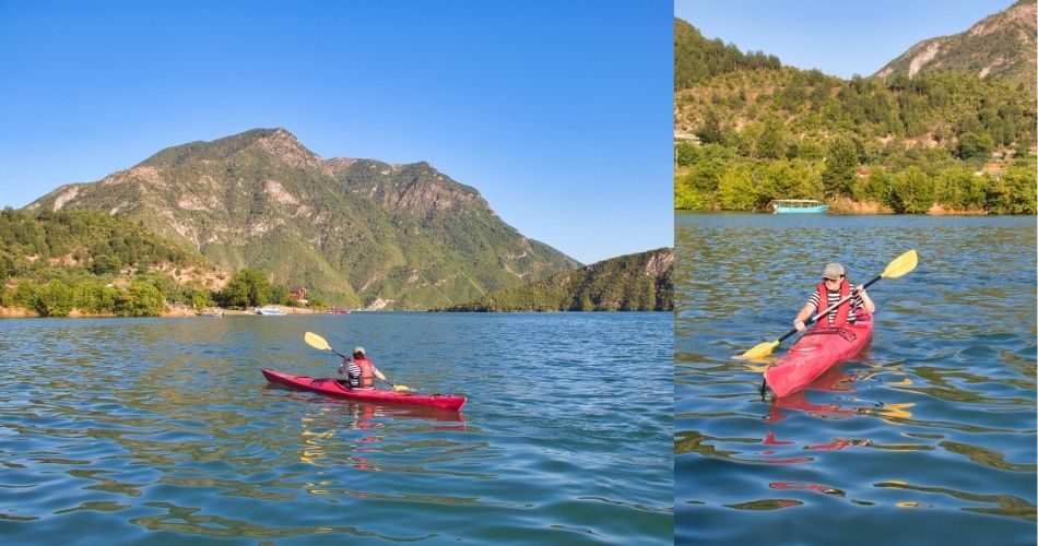 How to go kayaking on Koman lake with 5 Stinet