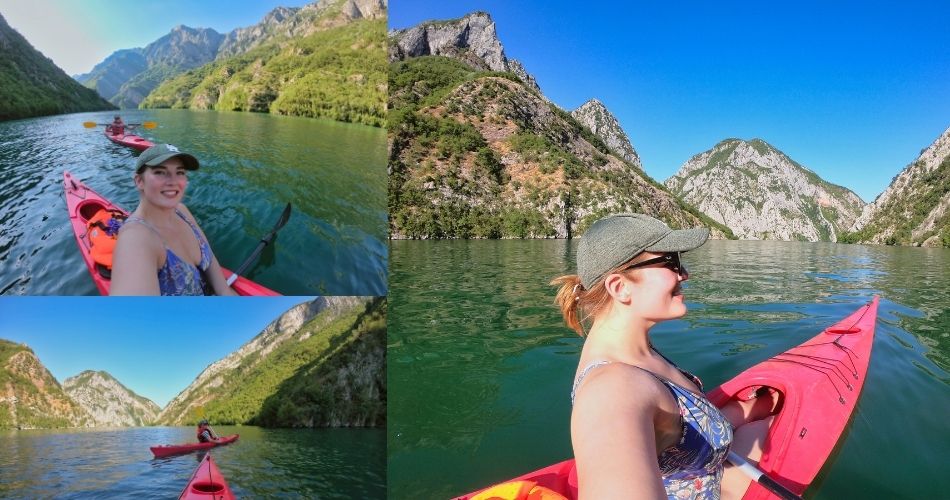 Kayak Koman Lake Albania
